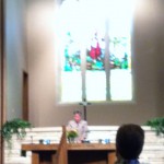 The Rev. Mary Jo Bray Welcomes all to the Lord's Supper